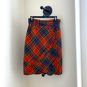 Plenty by Tracy Reese Plaid Skirt